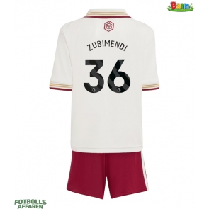 Arsenal Martin Zubimendi #36 Tredjeställ Barn 2025-26 Kortärmad (+ Korta byxor)